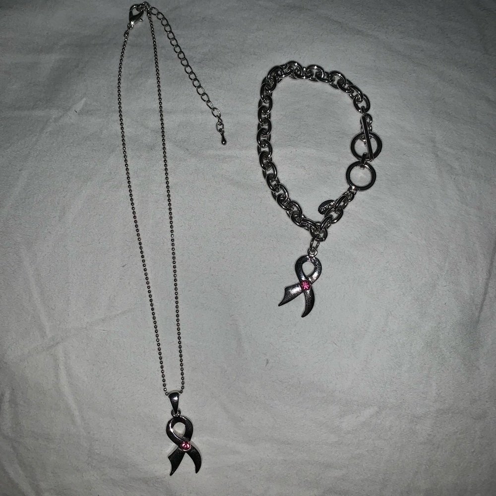Breast Cancer Awareness Jewelry Set